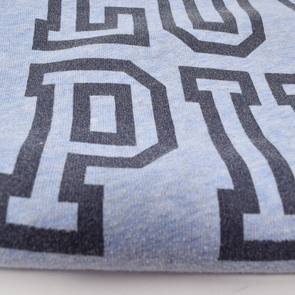 Love Pink Sweatshirt Small Front Pockets Blue - Picture 3 of 8